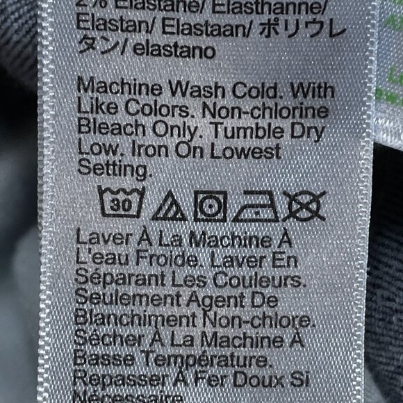 J Crew Jeans Mens Sz 32 Blue Flex Stretch Mid Rise Skinny Leg Dark Wash 31x29 - Picture 13 of 14